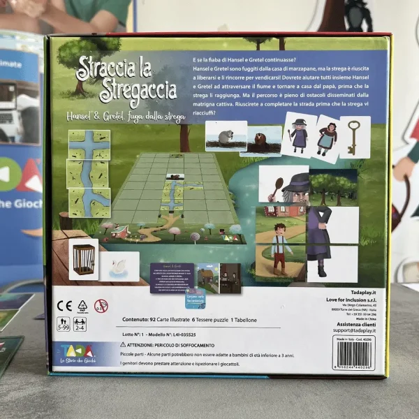 Straccia la Stregaccia<br><span style="color: #397fe7; font-size: 15px; font-weight: 500;">Party game di Hansel e Gretel - immagine 5