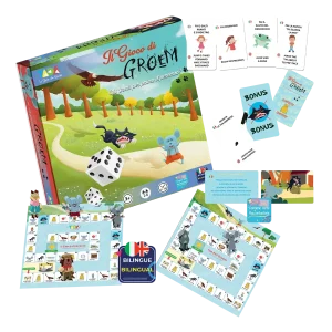Il Gioco di Groem<br><span style="color: #397fe7; font-size: 15px; font-weight: 500;">Il Gioco dell'Oca per prepararsi alla scuola